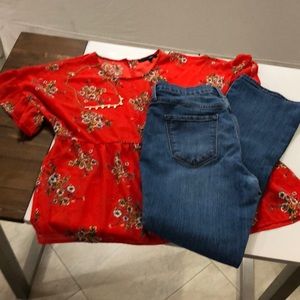 Old navy curvy profile mid rise jeans